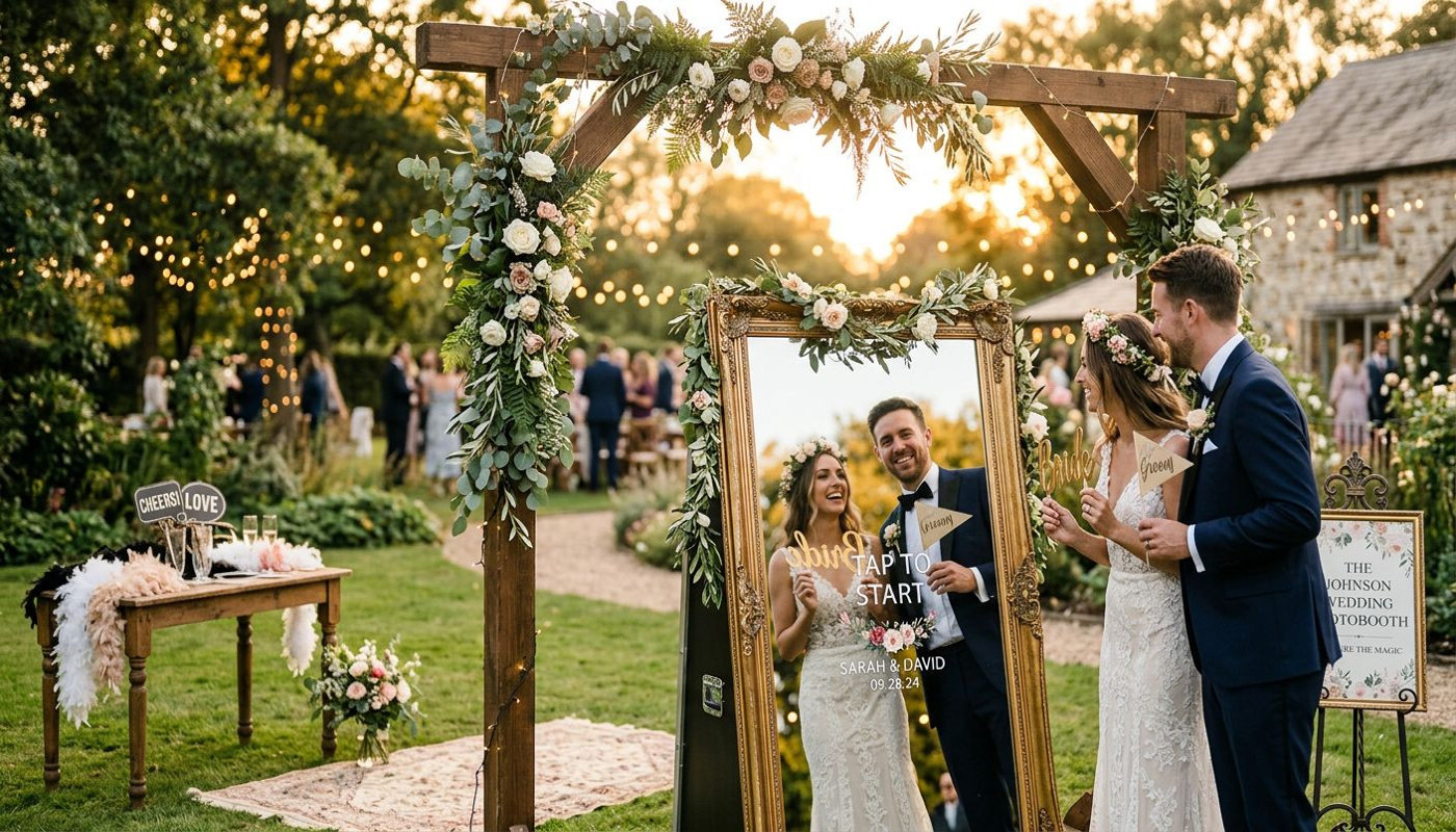 Avantages des photobooths miroirs magiques pour mariages uniques